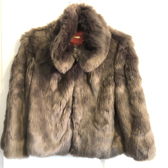 Trina Turk Jackets & Blazers - Trina Turke Faux Fur Francis Jacket